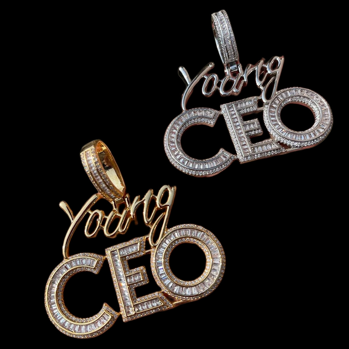 Pendant - Young CEO Iced Out CZ's