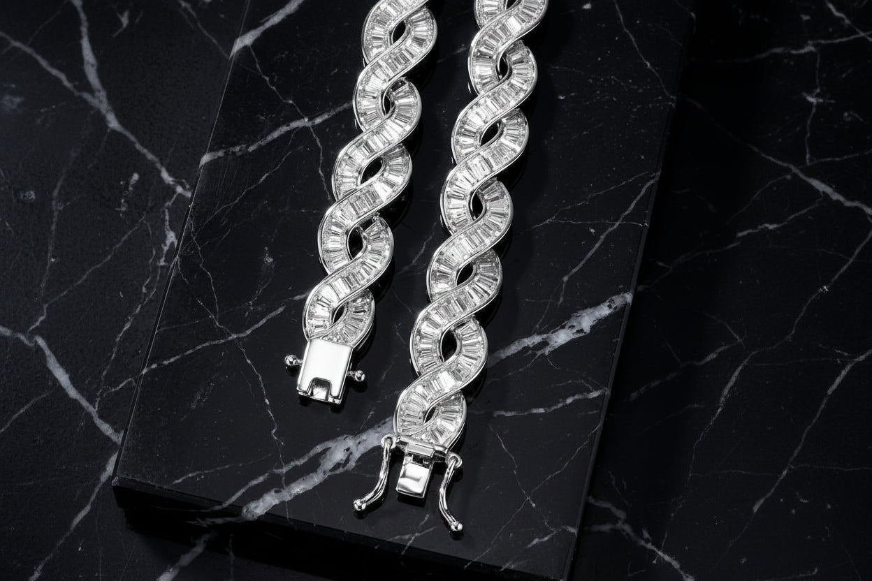 10mm Iced out Infinity Cuban Chain