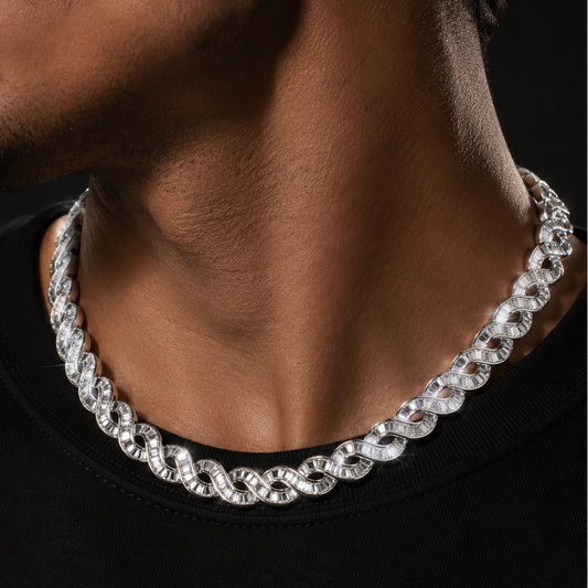 10mm Iced out Infinity Cuban Chain