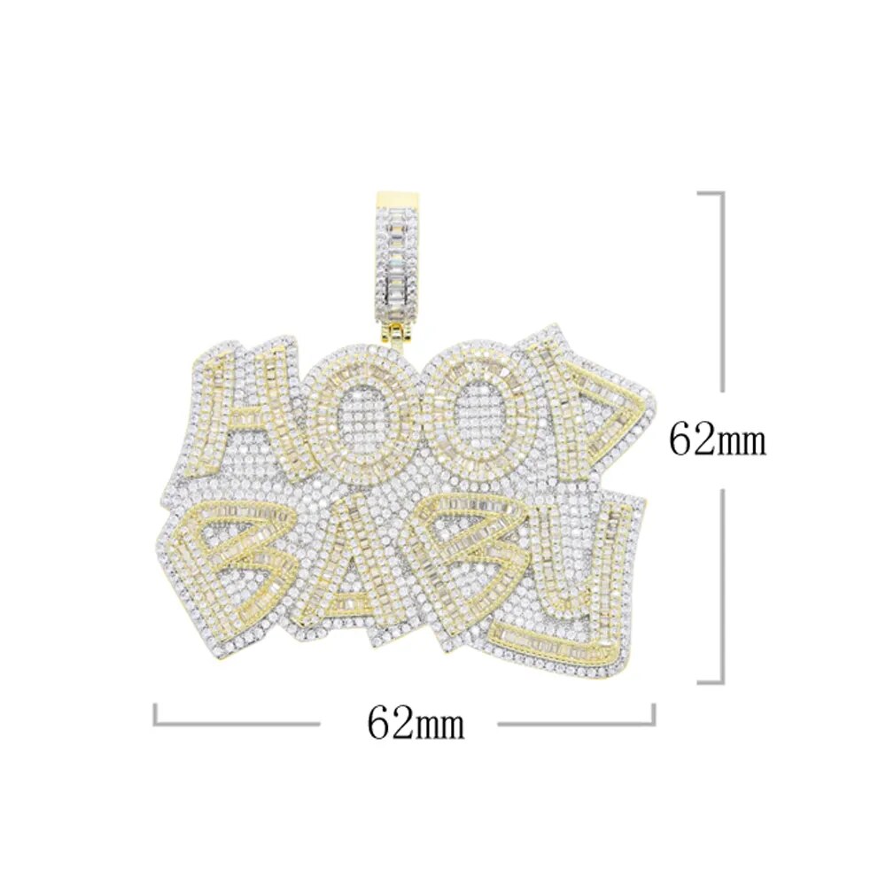 Pendant - Hood Baby 2 Tone Pendant