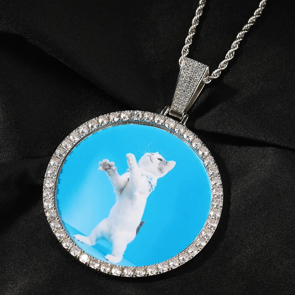 Photo Pendants - Available in 3 sizes & 3 Colors