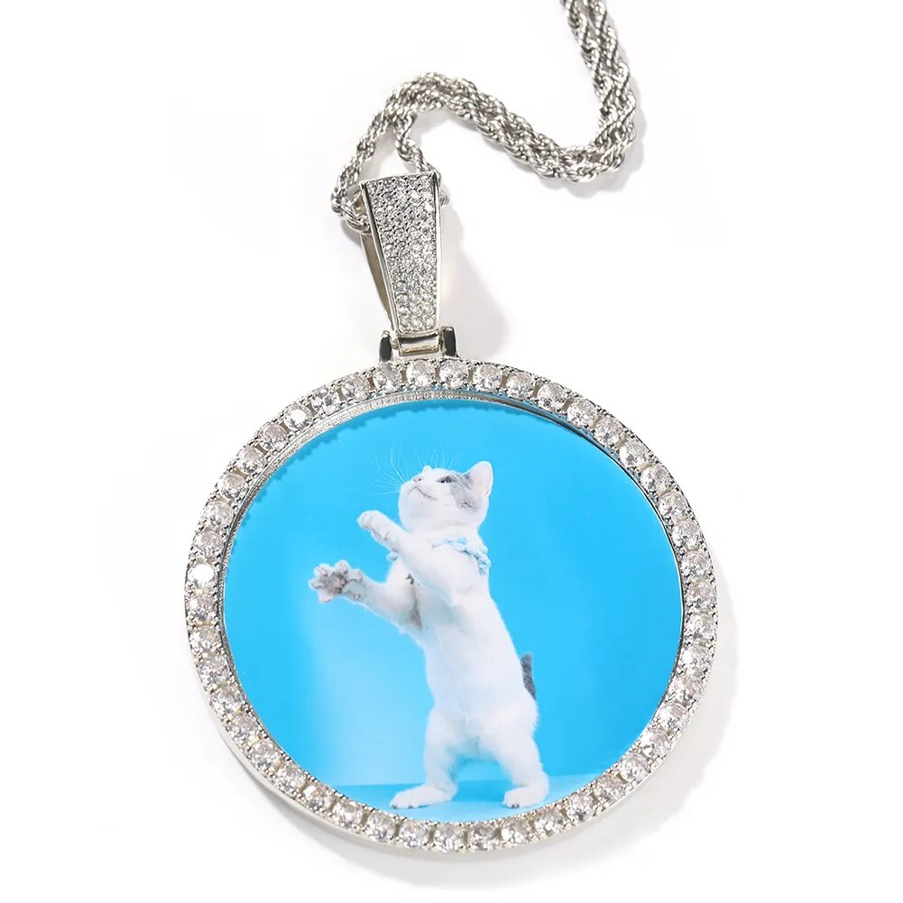 Photo Pendants - Available in 3 sizes & 3 Colors